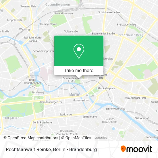 Rechtsanwalt Reinke map