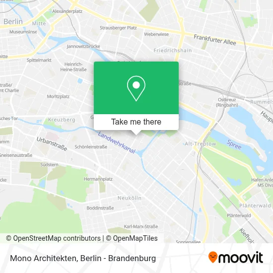 Mono Architekten map