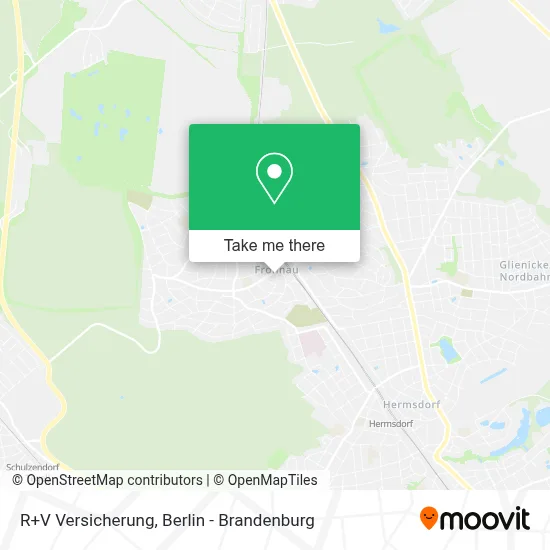 R+V Versicherung map
