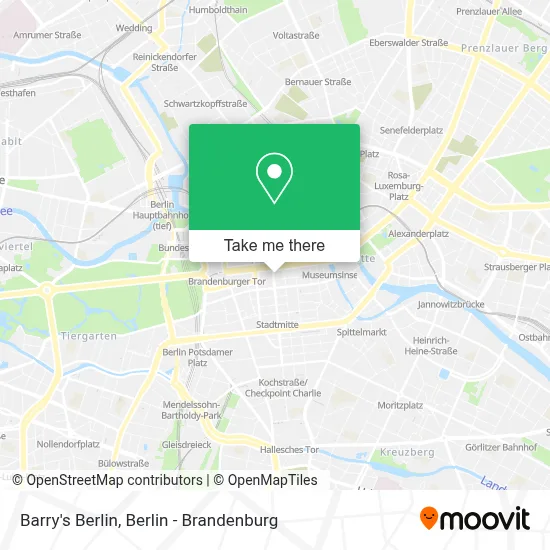 Barry's Berlin map