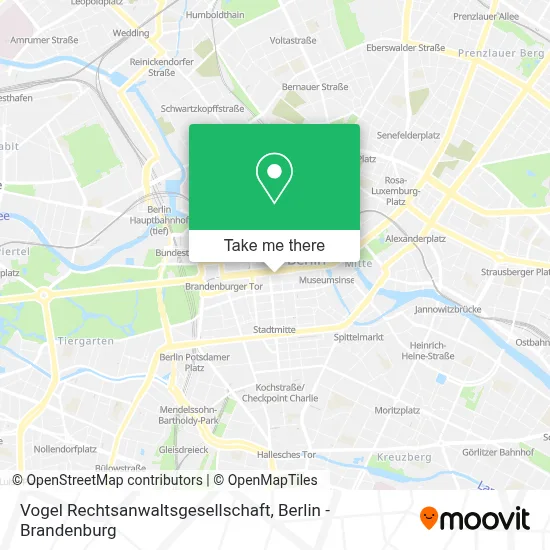 Vogel Rechtsanwaltsgesellschaft map