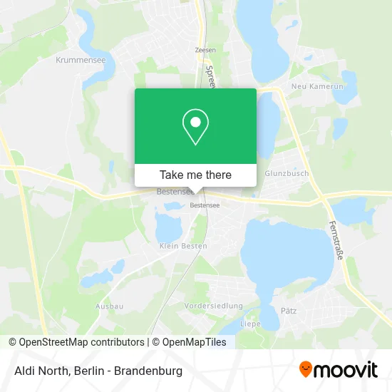 Aldi Nord map
