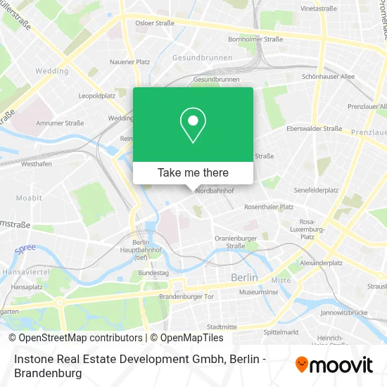Instone Real Estate Development Gmbh map