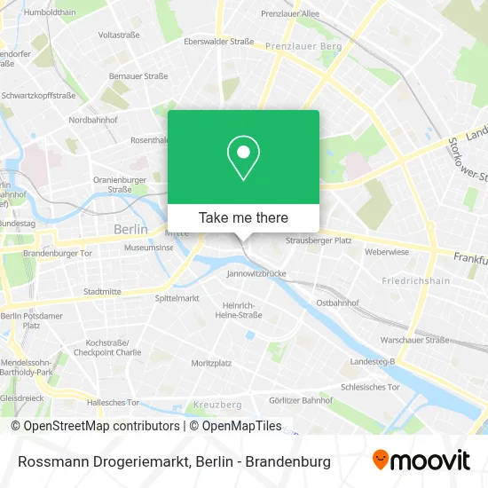 Rossmann Drogeriemarkt map