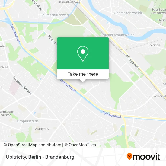 Ubitricity map