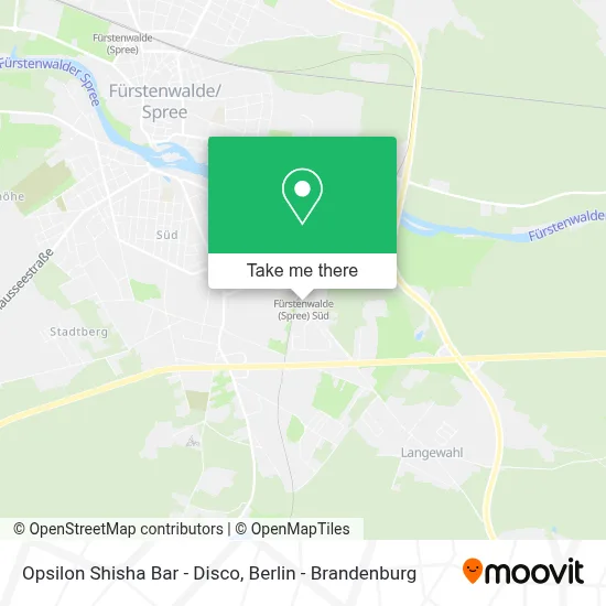 Opsilon Shisha Bar - Disco map