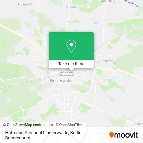 Hofmann Personal Finsterwalde map