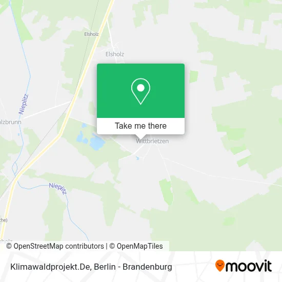 Klimawaldprojekt.De map