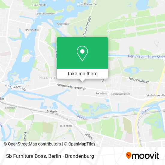 Sb Furniture Boss map