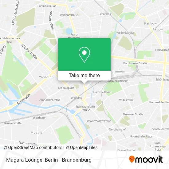 Mağara Lounge map