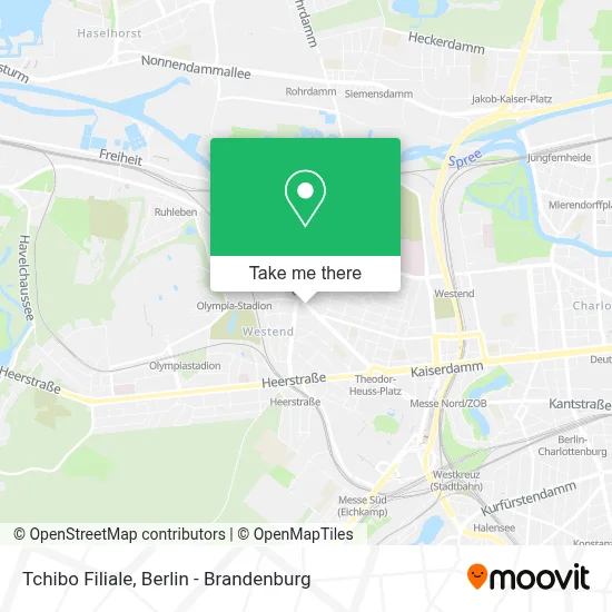 Tchibo Filiale map