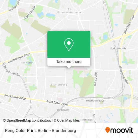 Reng Color Print map