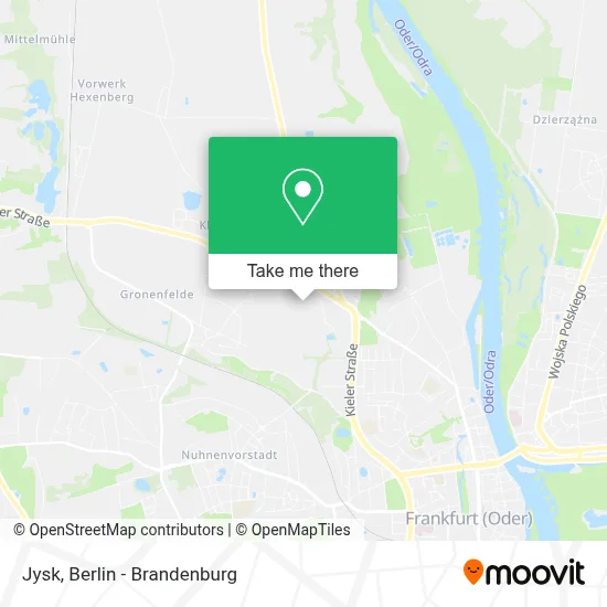 Jysk map