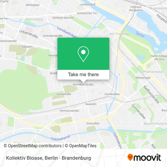 Kollektiv Bioase map