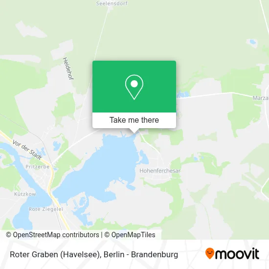 Roter Graben (Havelsee) map