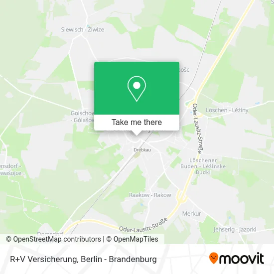 R+V Versicherung map