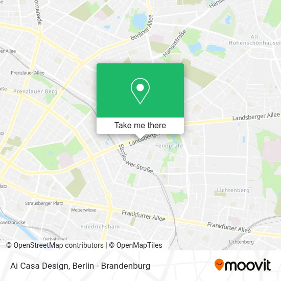 Ai Casa Design map