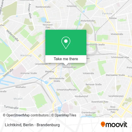 Lichtkind map