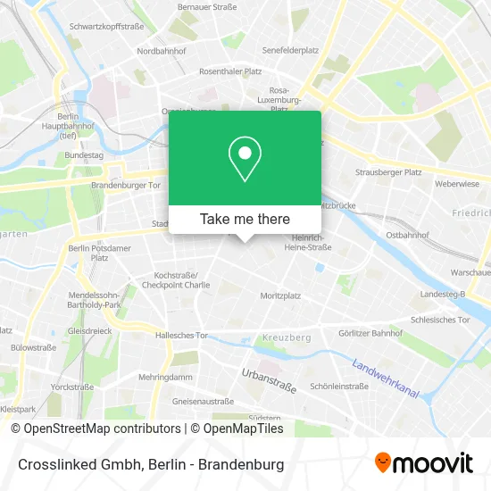 Crosslinked Gmbh map