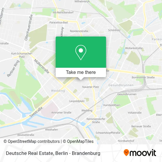 Deutsche Real Estate map