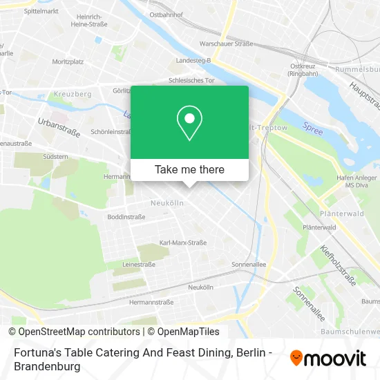 Fortuna's Table Catering And Feast Dining map
