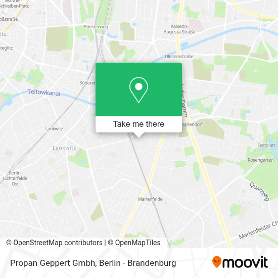 Propan Geppert Gmbh map