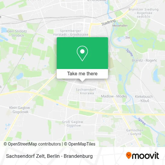 Sachsendorf Zelt map