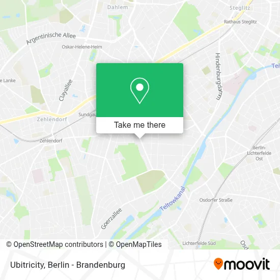 Ubitricity map