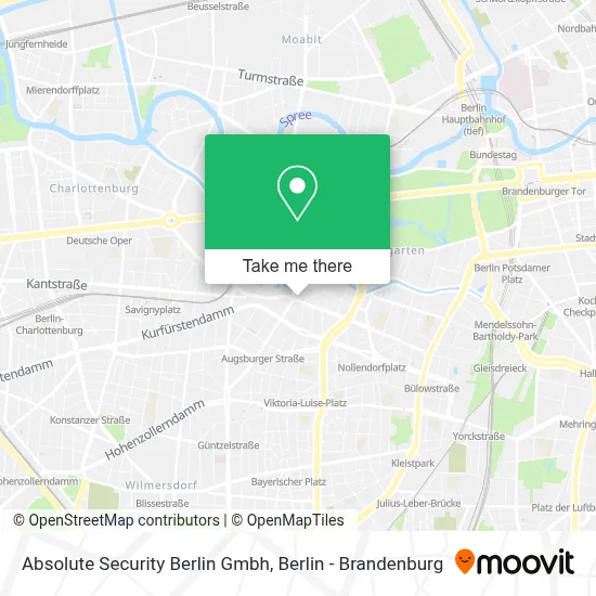Absolute Security Berlin Gmbh map