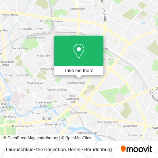 Lauruschkus- the Collection map