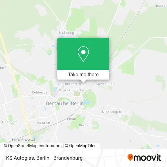 KS Autoglas map