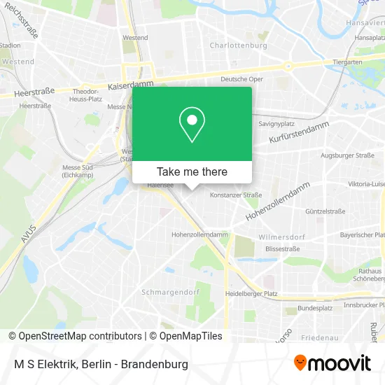 M S Elektrik map