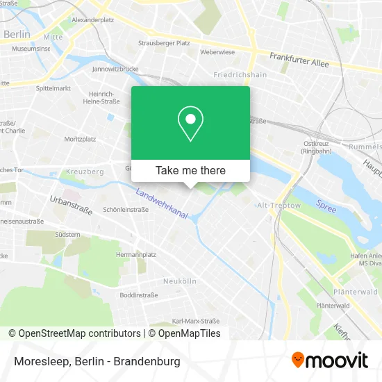 Moresleep map