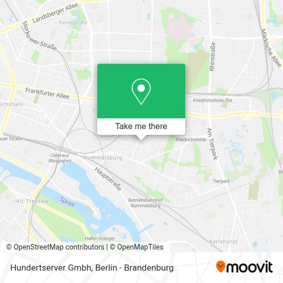 Hundertserver Gmbh map