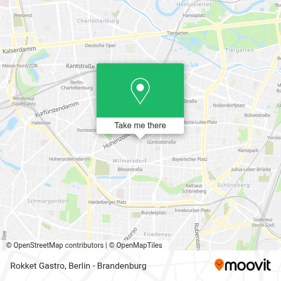 Rokket Gastro map