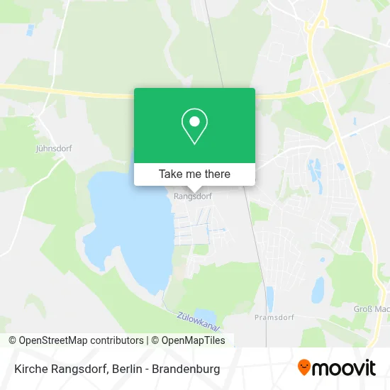 Kirche Rangsdorf map