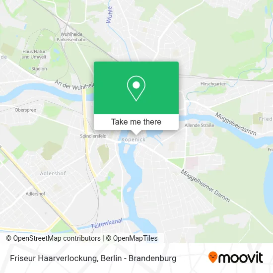 Friseur Haarverlockung map