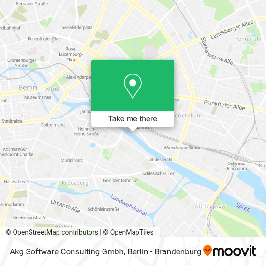 Akg Software Consulting Gmbh map