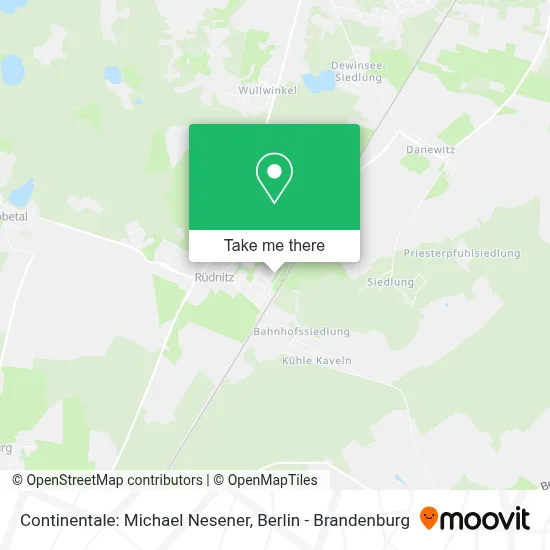 Continentale: Michael Nesener map