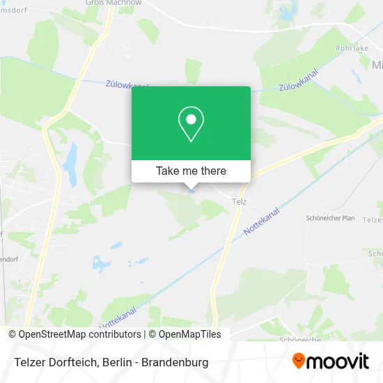 Telzer Dorfteich map