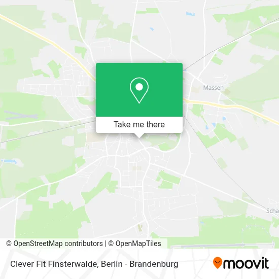 Clever Fit Finsterwalde map