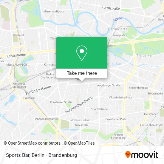 Sportsbar map