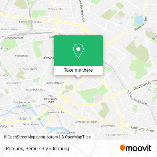 Petsuns map