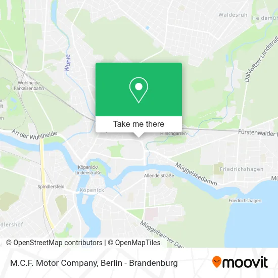 M.C.F. Motor Company map