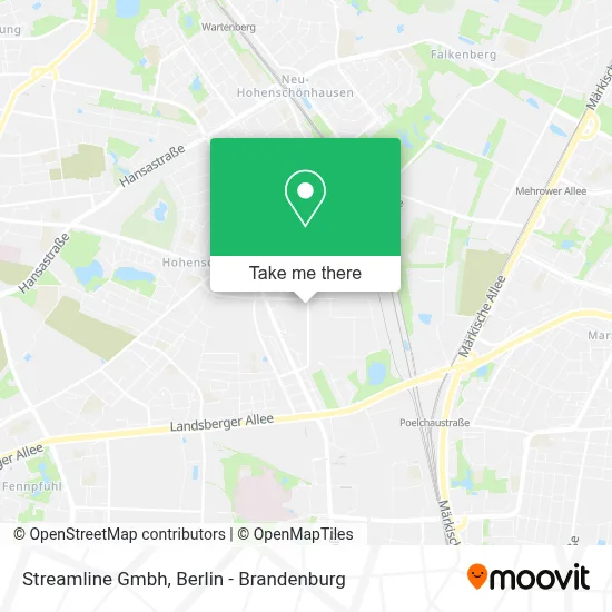 Streamline Gmbh map