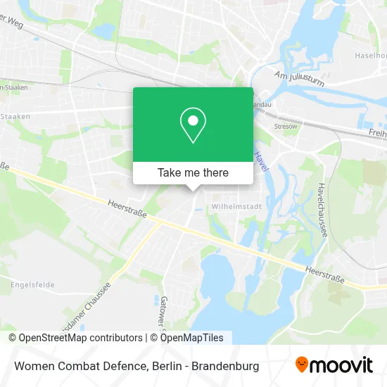 Women Combat Defence map
