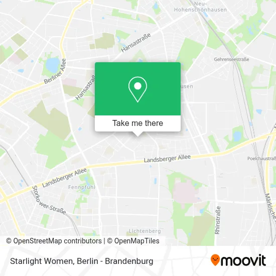 Starlight Women map