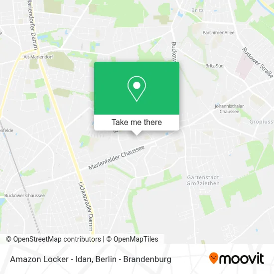 Amazon Locker - Idan map