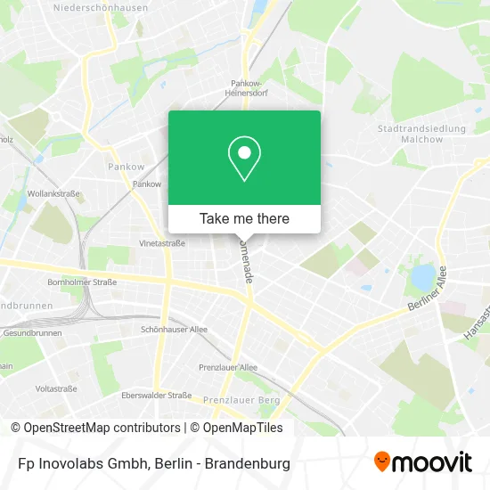 Fp Inovolabs Gmbh map