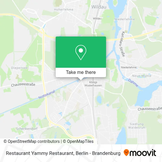 Restaurant Yammy Restaurant map